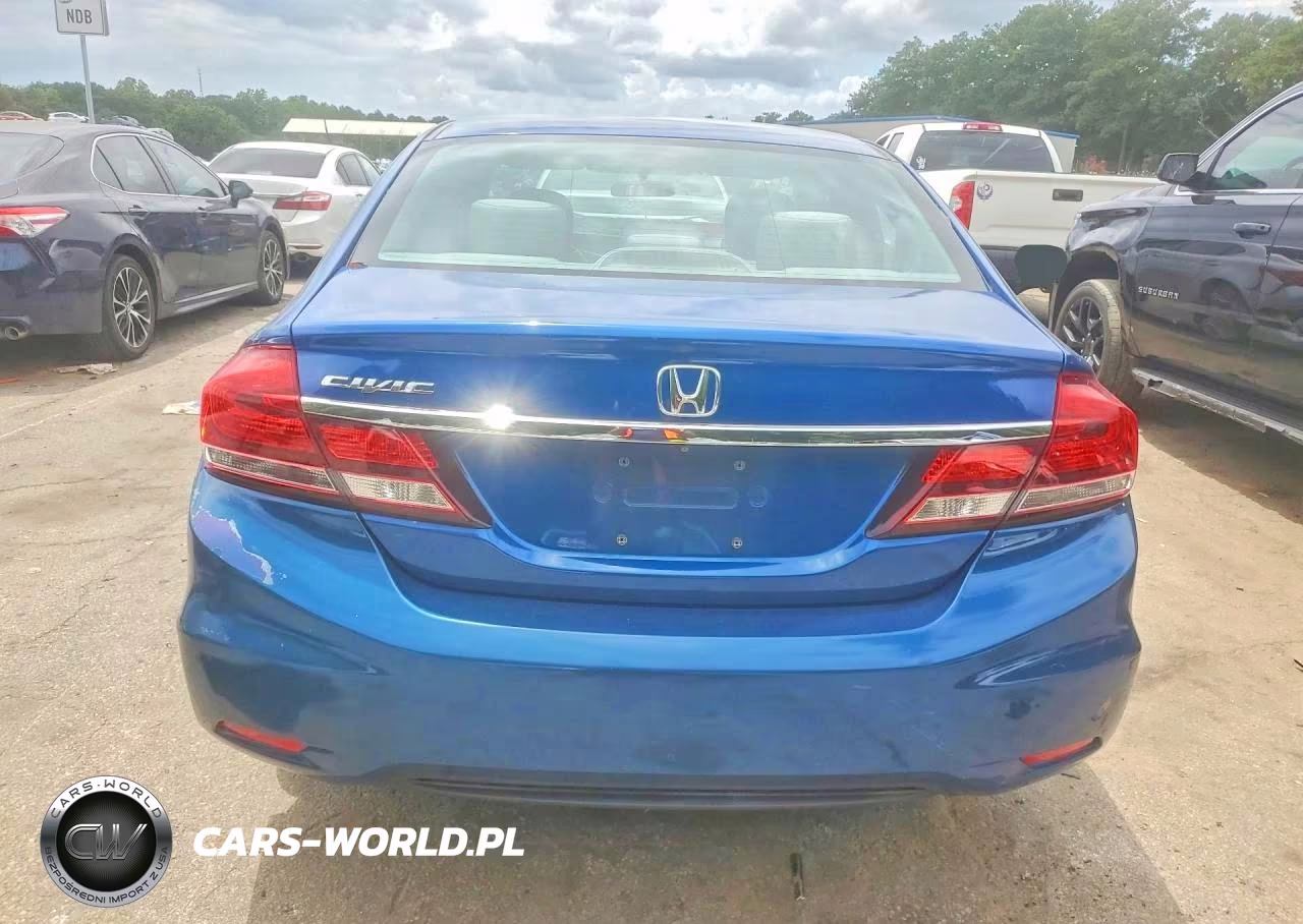 2014 Honda Civic Lx VIN:19XFB2F58EE004184 - 6
