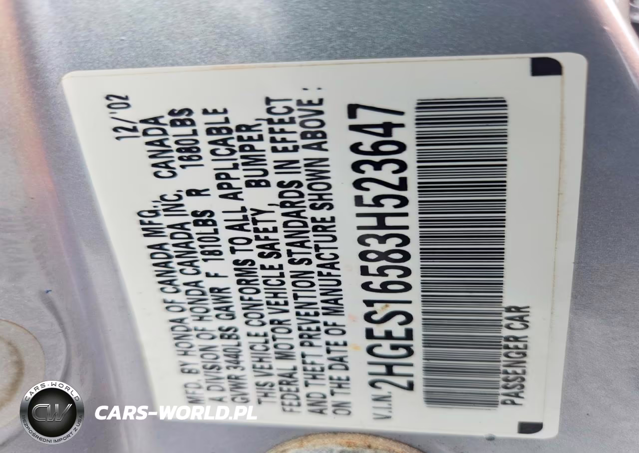 2003 Honda Civic Lx VIN:2HGES16583H523647 - 12