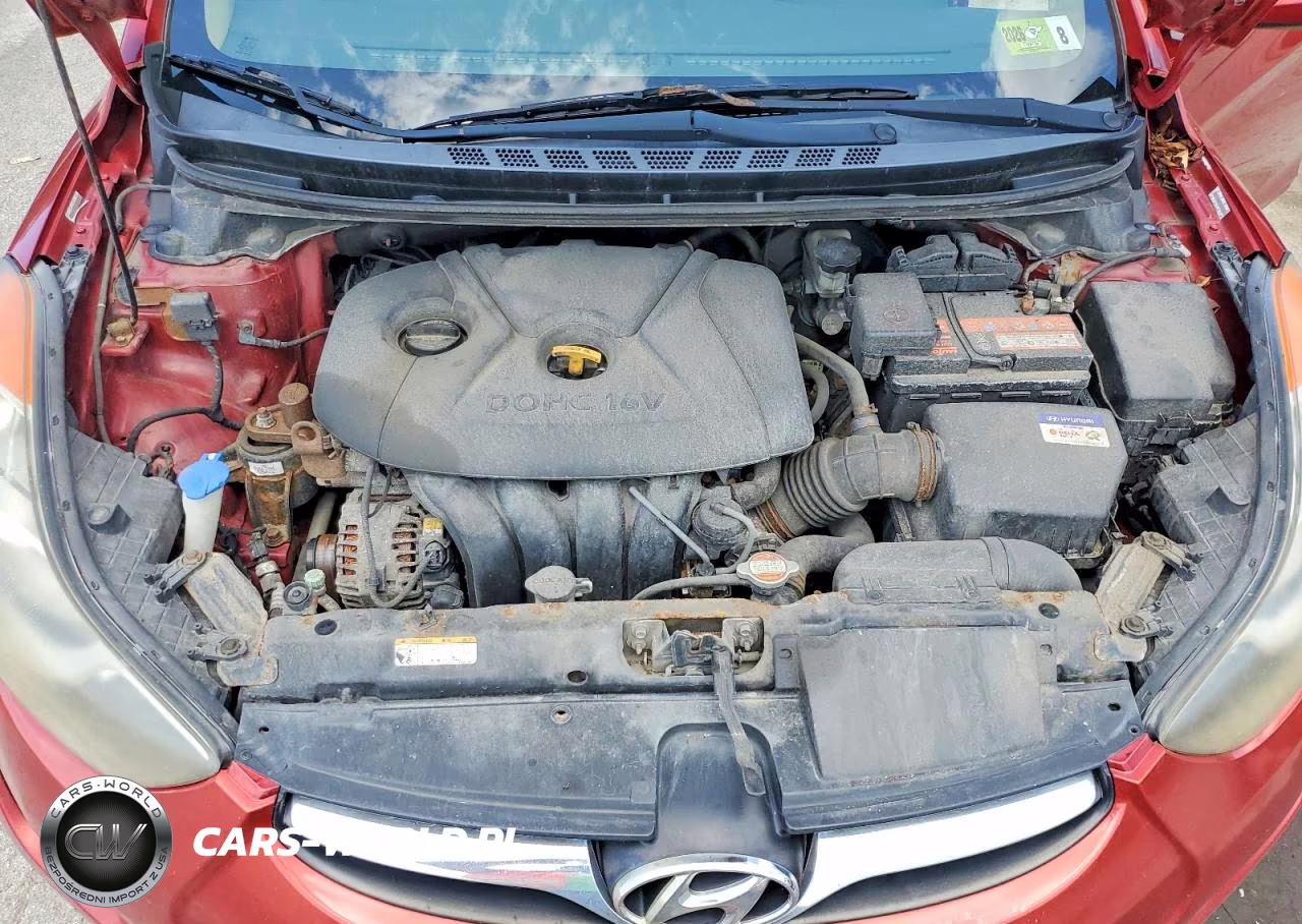 2011 Hyundai Elantra Gls VIN:KMHDH4AE4BU141138 - 11
