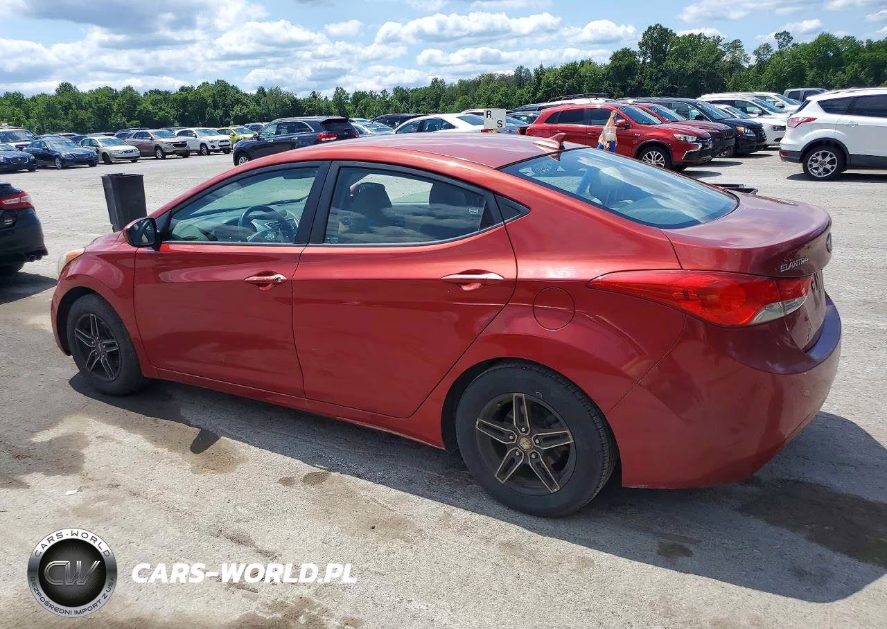 2011 Hyundai Elantra Gls VIN:KMHDH4AE4BU141138 - 2