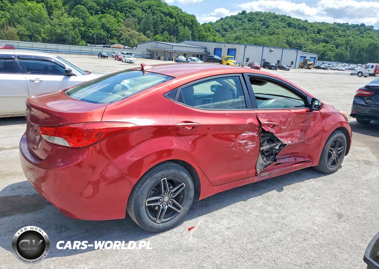 2011 Hyundai Elantra Gls VIN:KMHDH4AE4BU141138 - 3