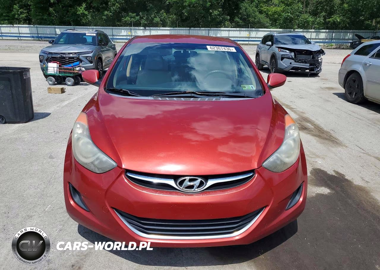 2011 Hyundai Elantra Gls VIN:KMHDH4AE4BU141138 - 5