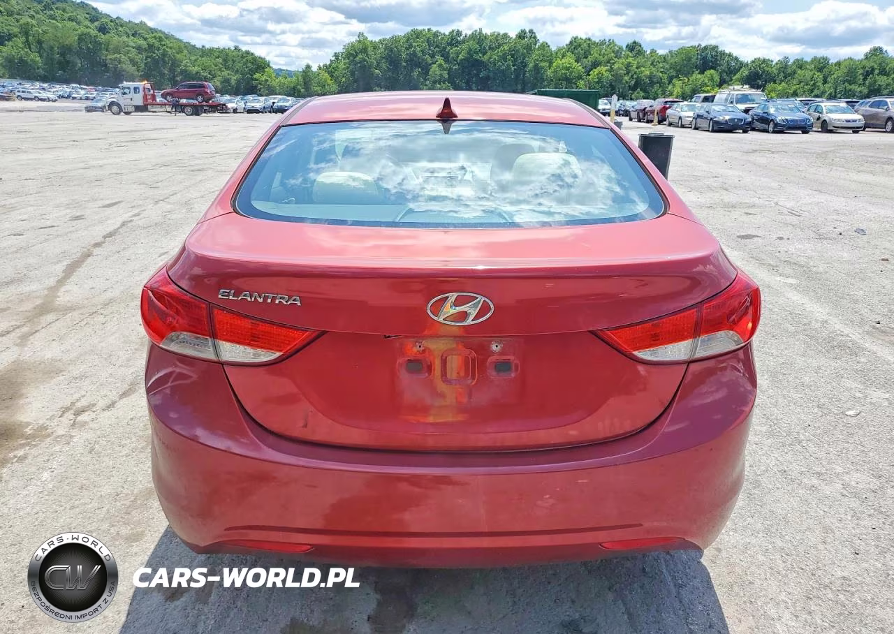 2011 Hyundai Elantra Gls VIN:KMHDH4AE4BU141138 - 6