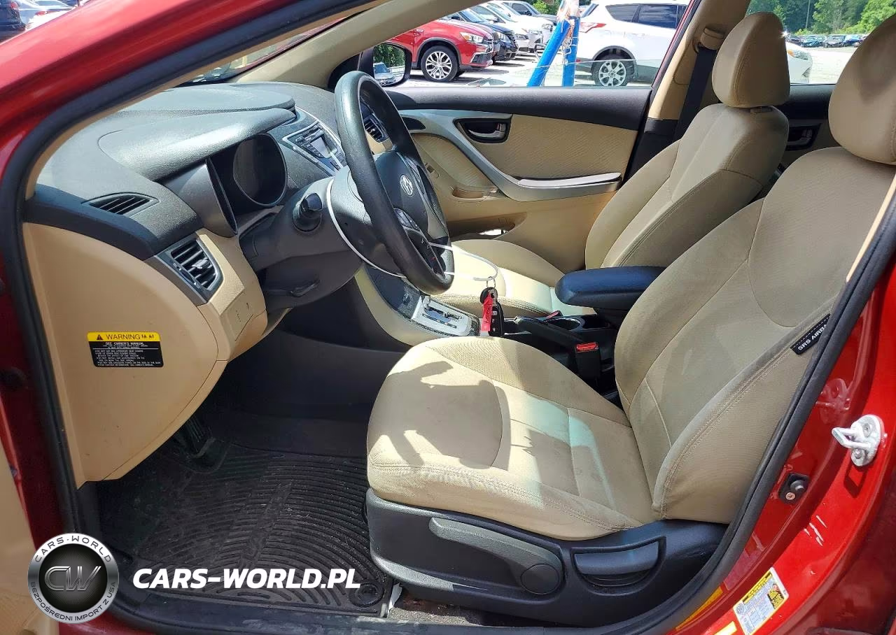 2011 Hyundai Elantra Gls VIN:KMHDH4AE4BU141138 - 7