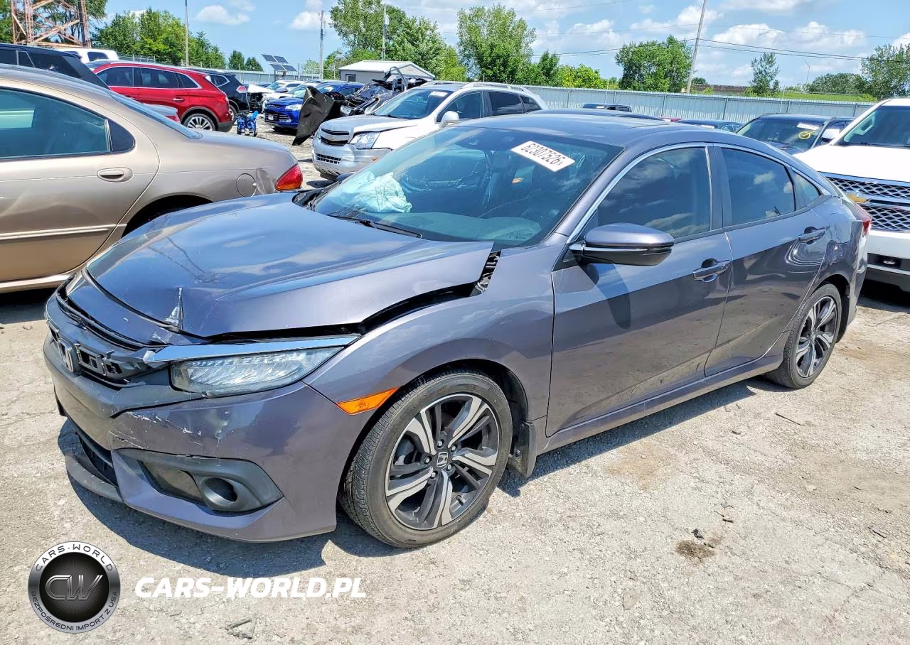 2016 Honda Civic Touring VIN:19XFC1F92GE039798 - 1