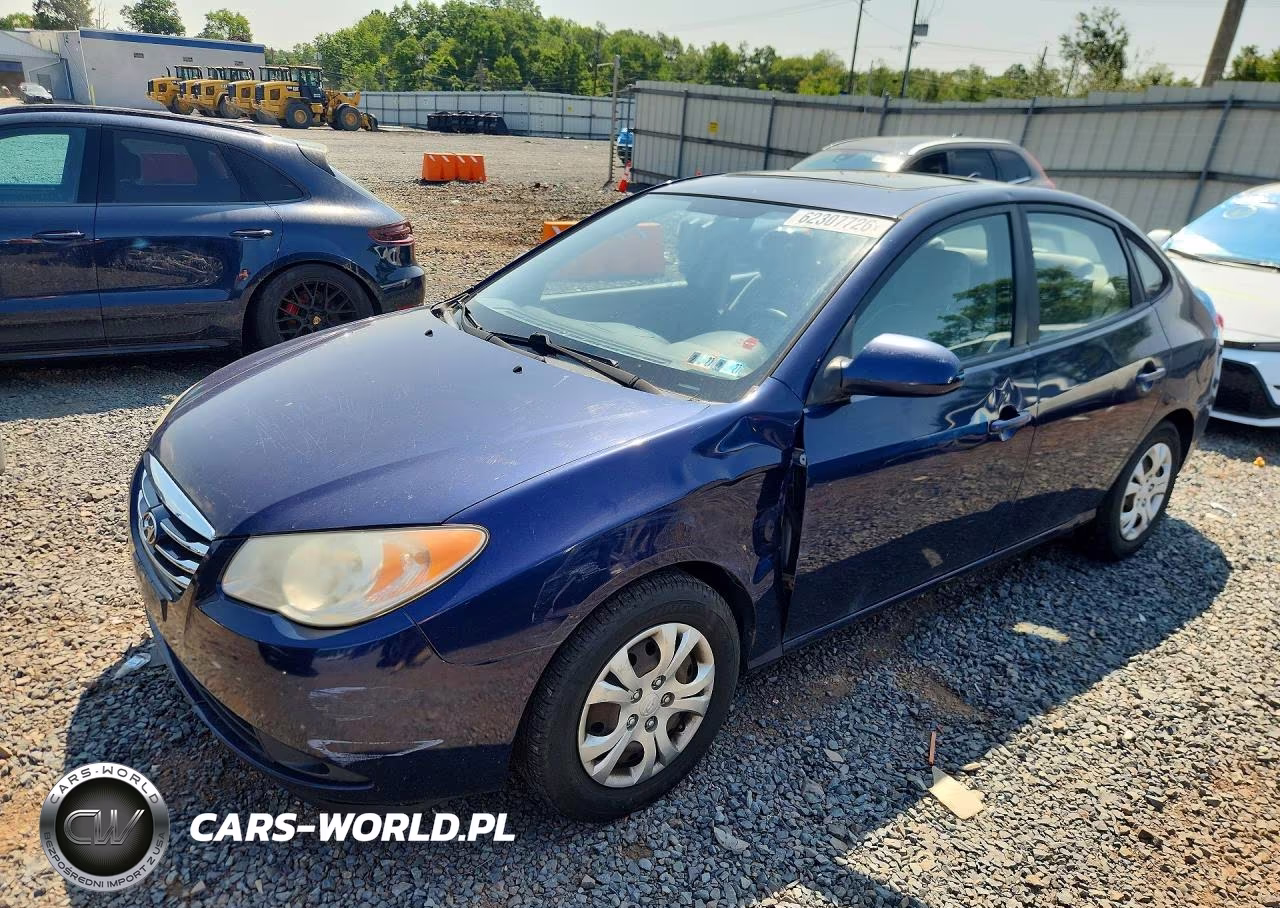 2010 Hyundai Elantra Blue