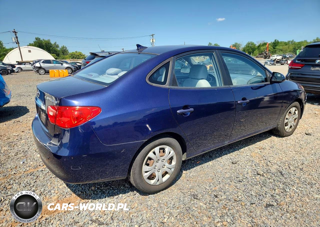 2010 Hyundai Elantra Blue VIN:KMHDU4AD4AU148897 - 3