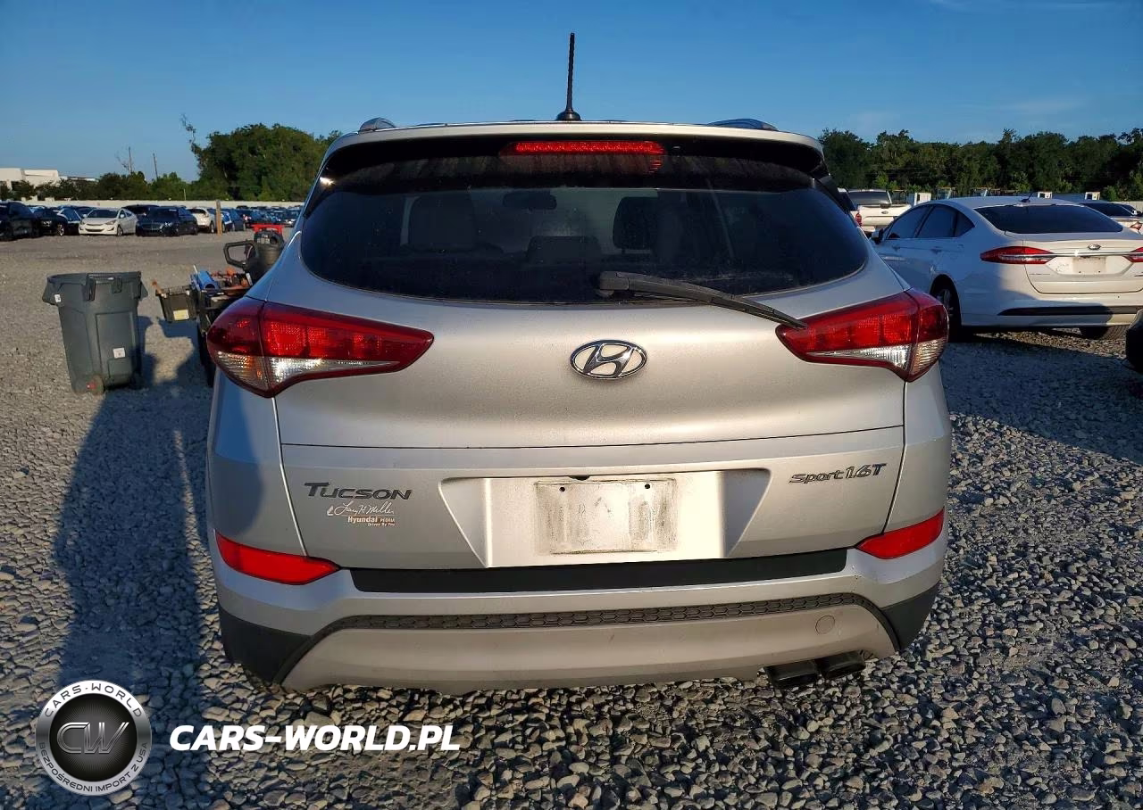 2017 Hyundai Tucson Sport VIN:KM8J33A27HU550339 - 6