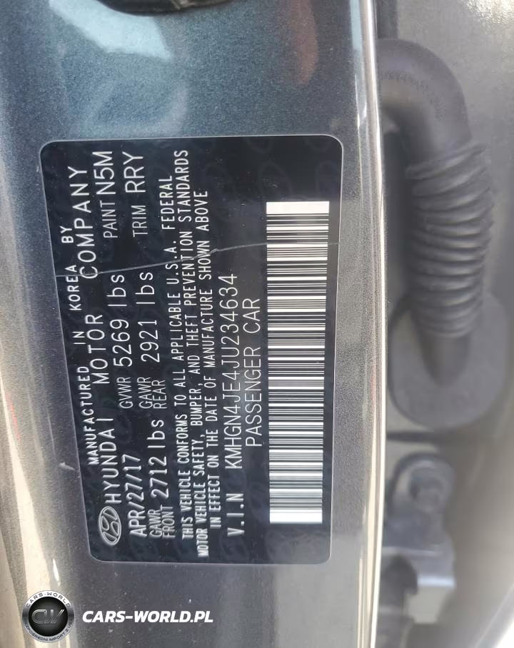 2018 Genesis G80 Base VIN:KMHGN4JE4JU234634 - 12