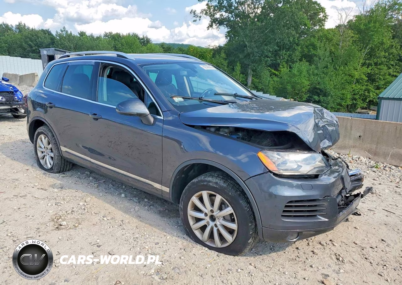 2011 Volkswagen Touareg V6 VIN:WVGFF9BP6BD004505 - 4