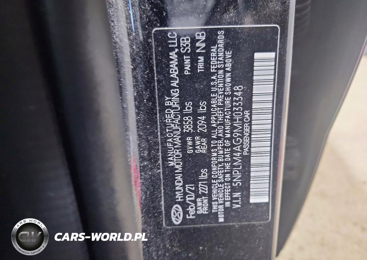 2021 Hyundai Elantra Sel VIN:5NPLM4AG9MH033348 - 12