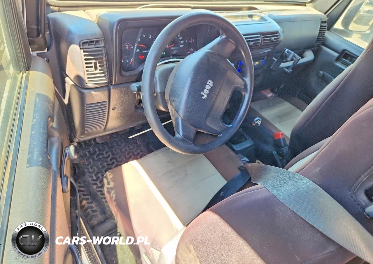 2005 Jeep Wrangler X VIN:1J4FA39S65P376367 - 8