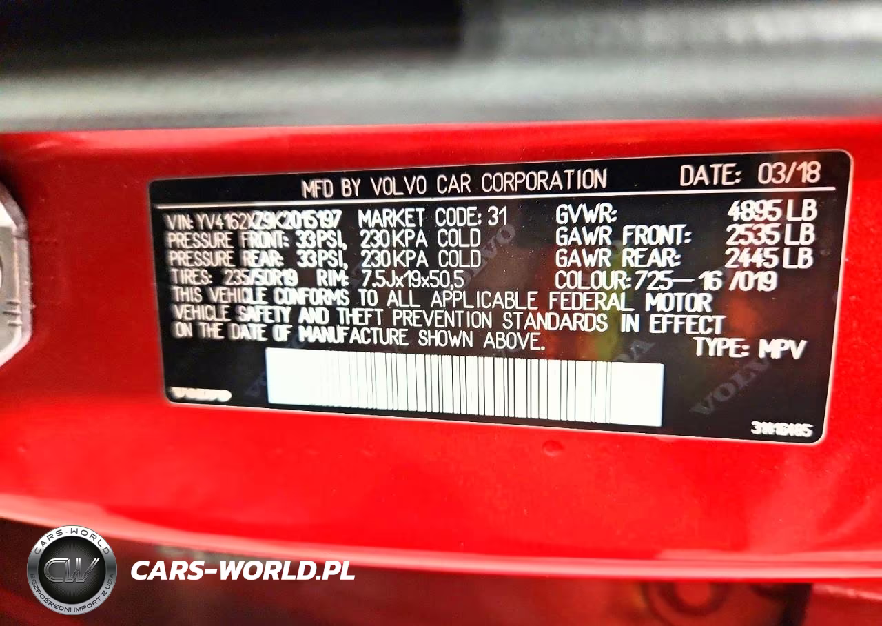 2019 Volvo Xc40 T5 Momentum VIN:YV4162XZ9K2015197 - 13