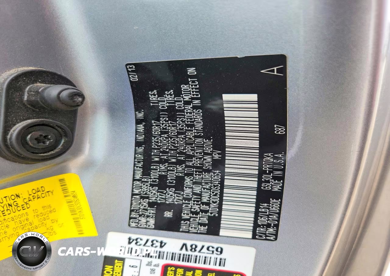2013 Toyota Sienna Xle 8-Passenger VIN:5TDYK3DC5DS340654 - 14