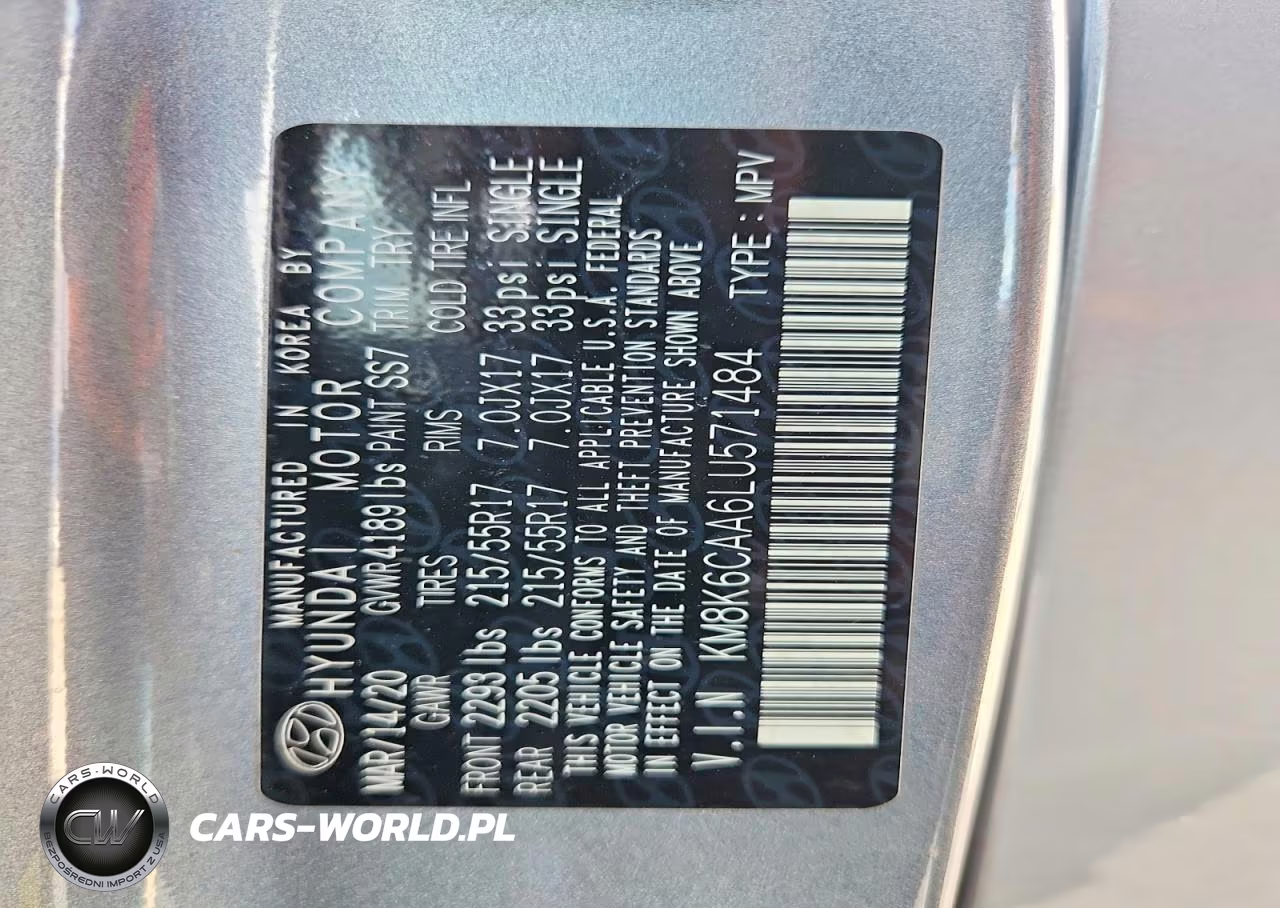 2020 Hyundai Kona Sel Plus VIN:KM8K6CAA6LU571484 - 12