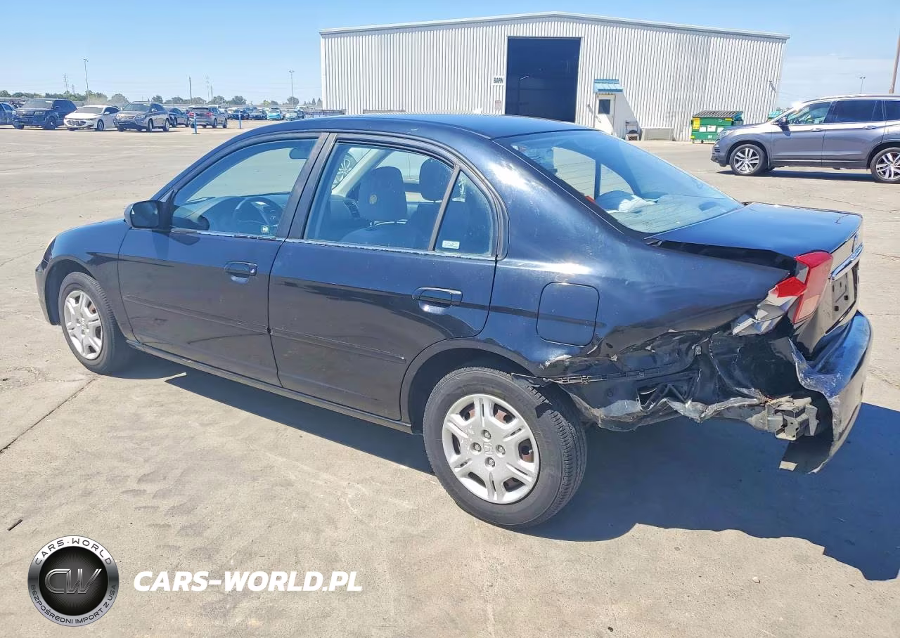 2002 Honda Civic Lx VIN:2HGES16512H580481 - 2