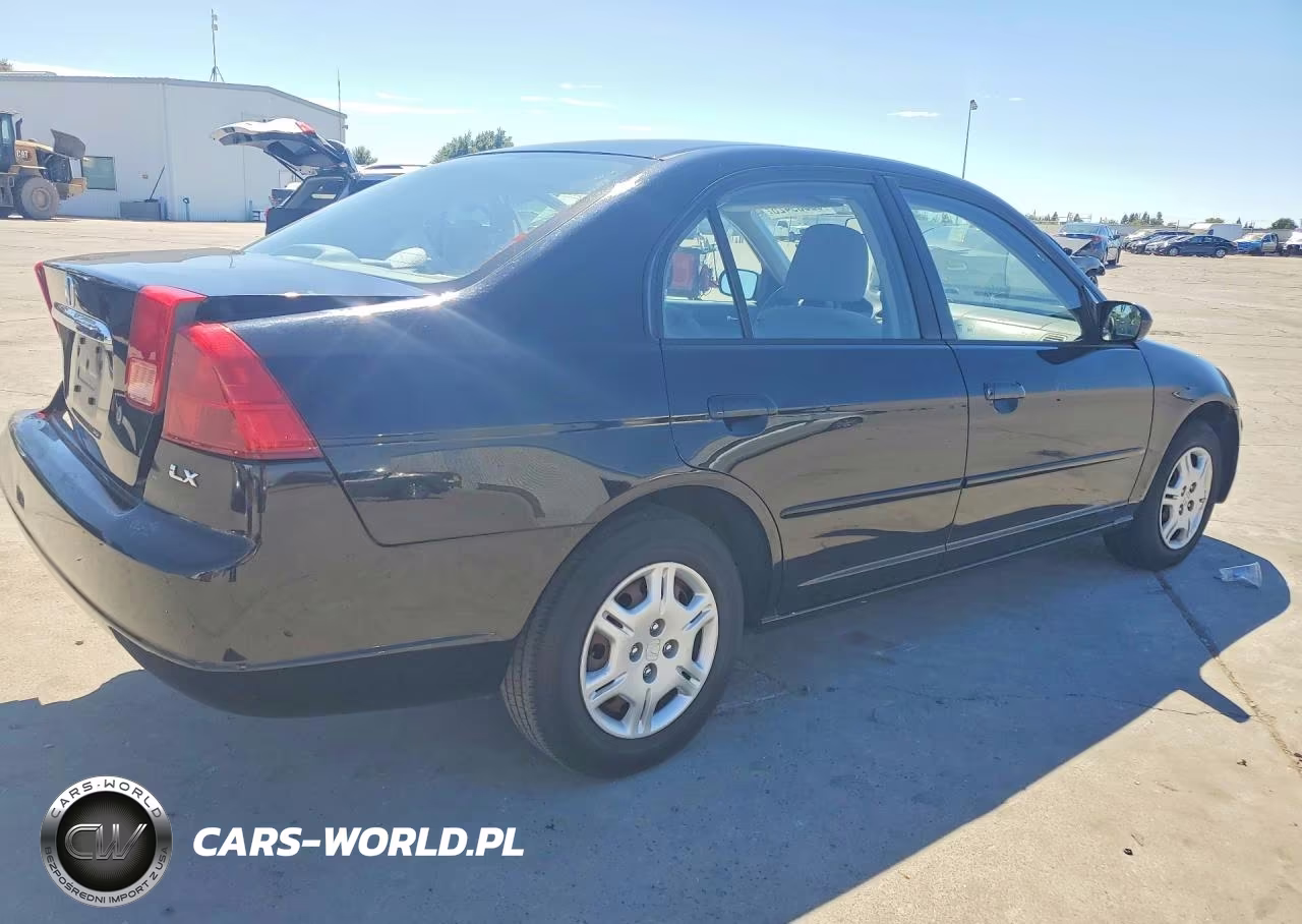 2002 Honda Civic Lx VIN:2HGES16512H580481 - 3