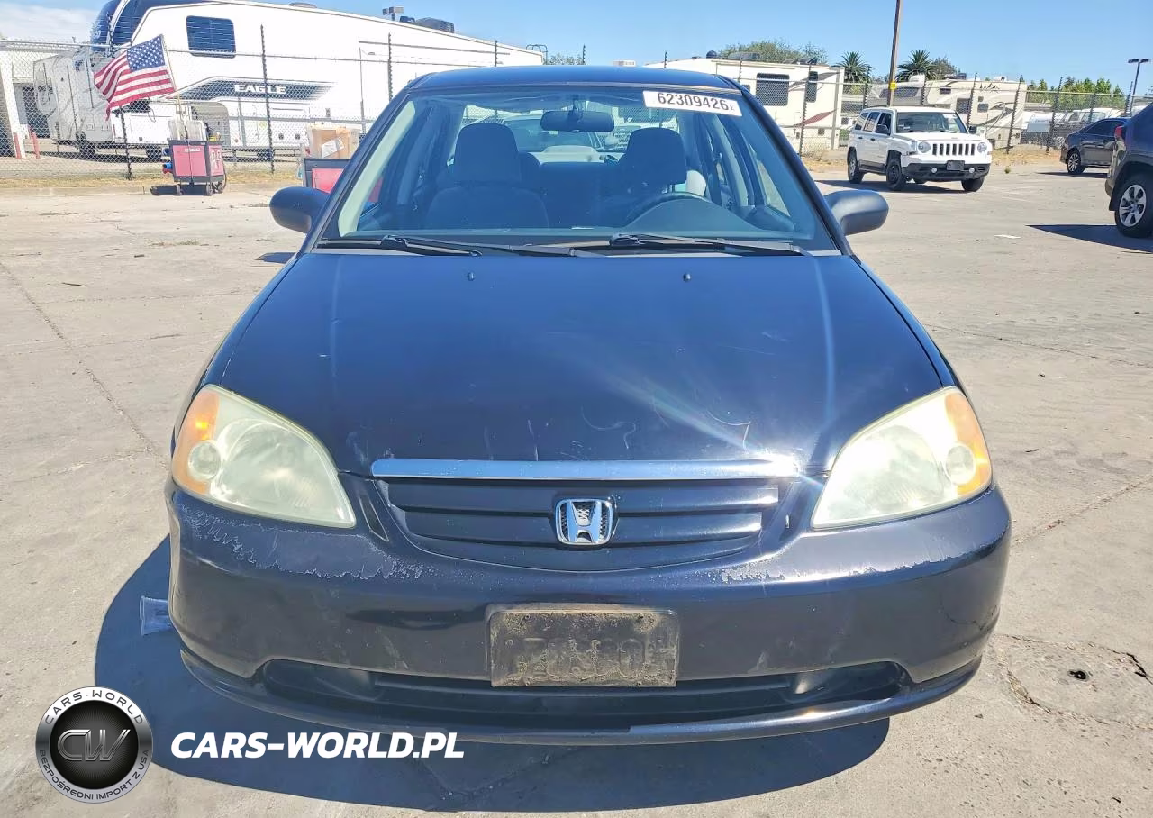 2002 Honda Civic Lx VIN:2HGES16512H580481 - 5