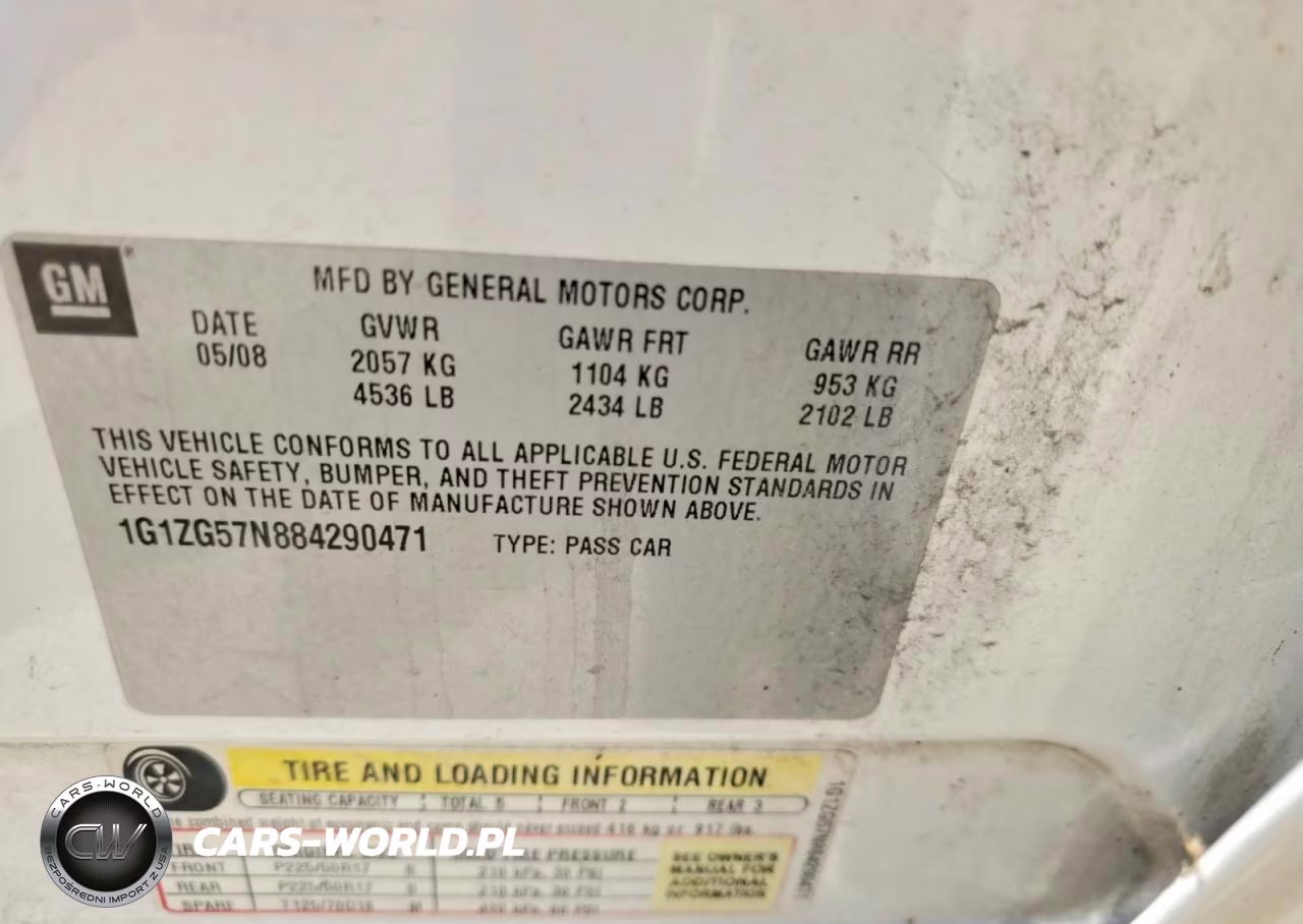 2008 Chevrolet Malibu Ls VIN:1G1ZG57N884290471 - 12