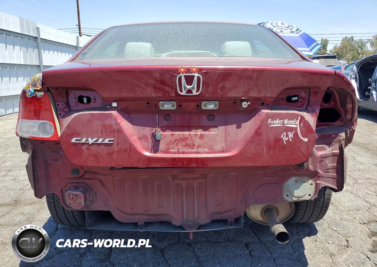 2010 Honda Civic Lx VIN:19XFA1F50AE047165 - 6
