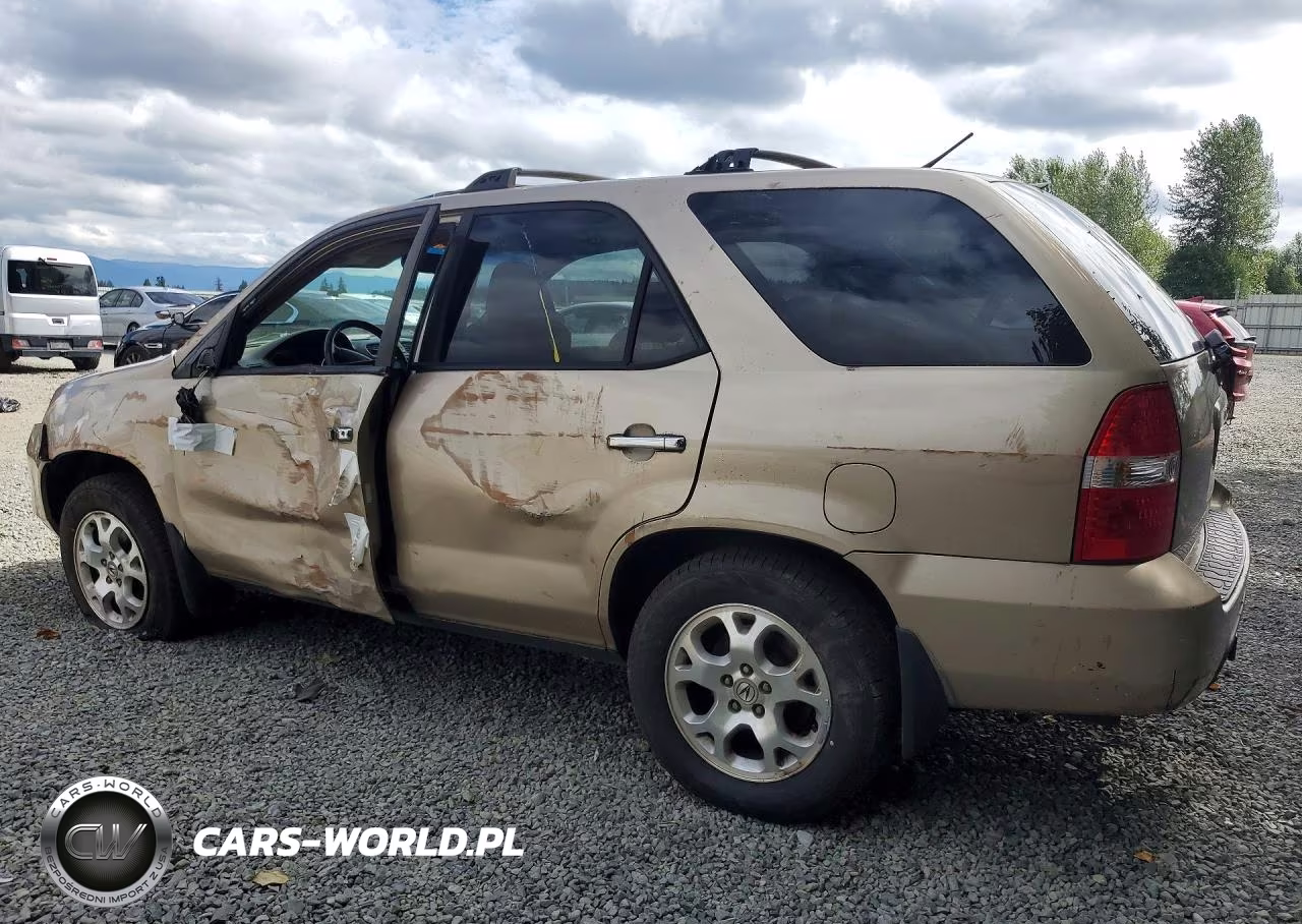 2001 Acura Mdx Touring VIN:2HNYD18601H510331 - 2
