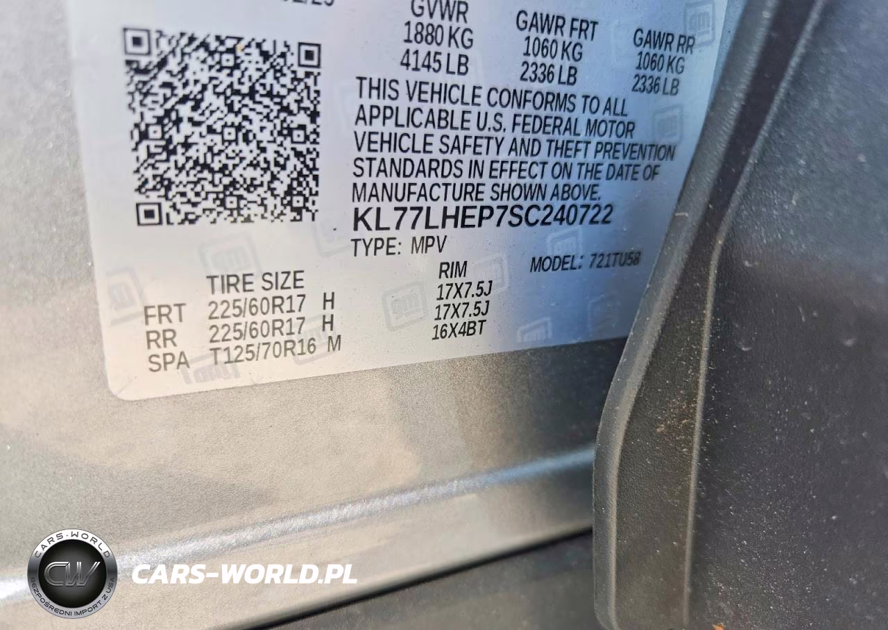 2025 Chevrolet Trax 1Lt VIN:KL77LHEP7SC240722 - 14
