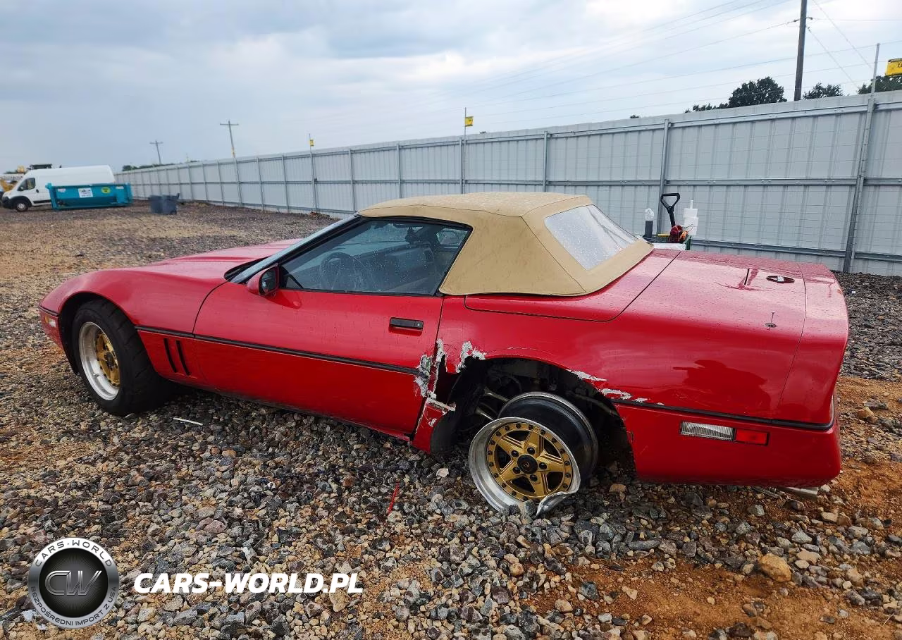 1986 Chevrolet Corvette VIN:1G1YY6782G5906909 - 2