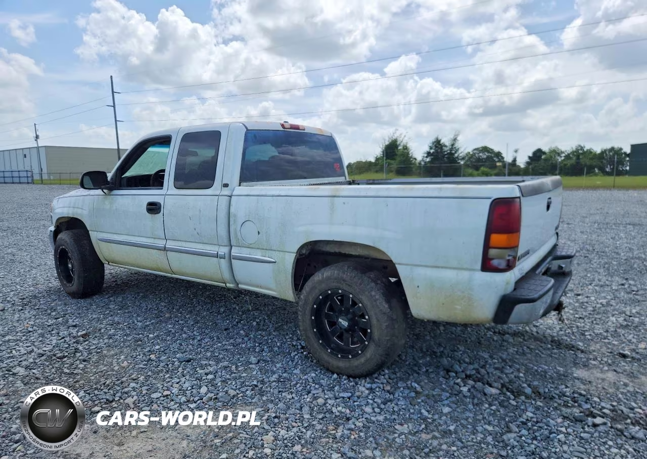 2001 GMC New Sierra C1500 VIN:2GTEC19T711125003 - 2