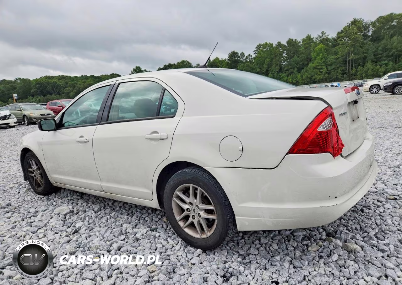 2012 Ford Fusion S VIN:3FAHP0GA6CR200047 - 2