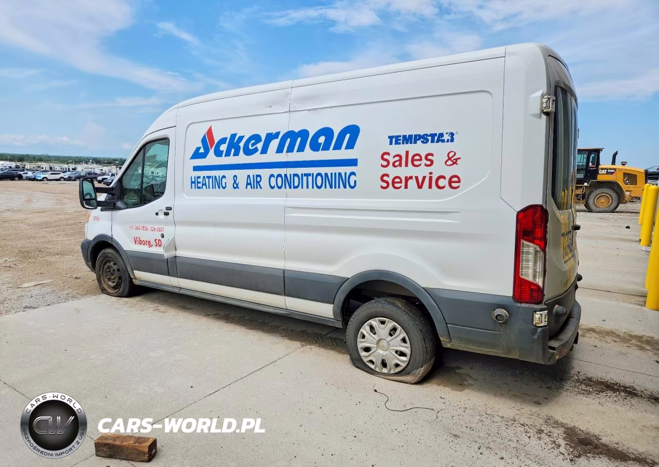 2015 Ford Transit 350 Delivery Van VIN:1FTBW2CG8FKA37077 - 2