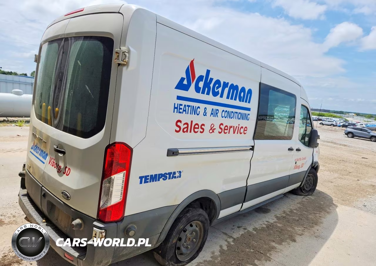 2015 Ford Transit 350 Delivery Van VIN:1FTBW2CG8FKA37077 - 3