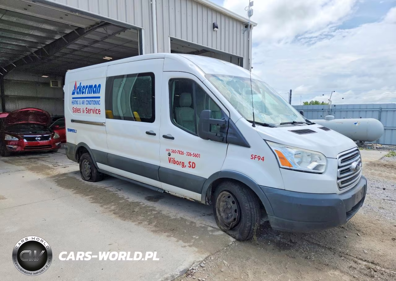 2015 Ford Transit 350 Delivery Van VIN:1FTBW2CG8FKA37077 - 4
