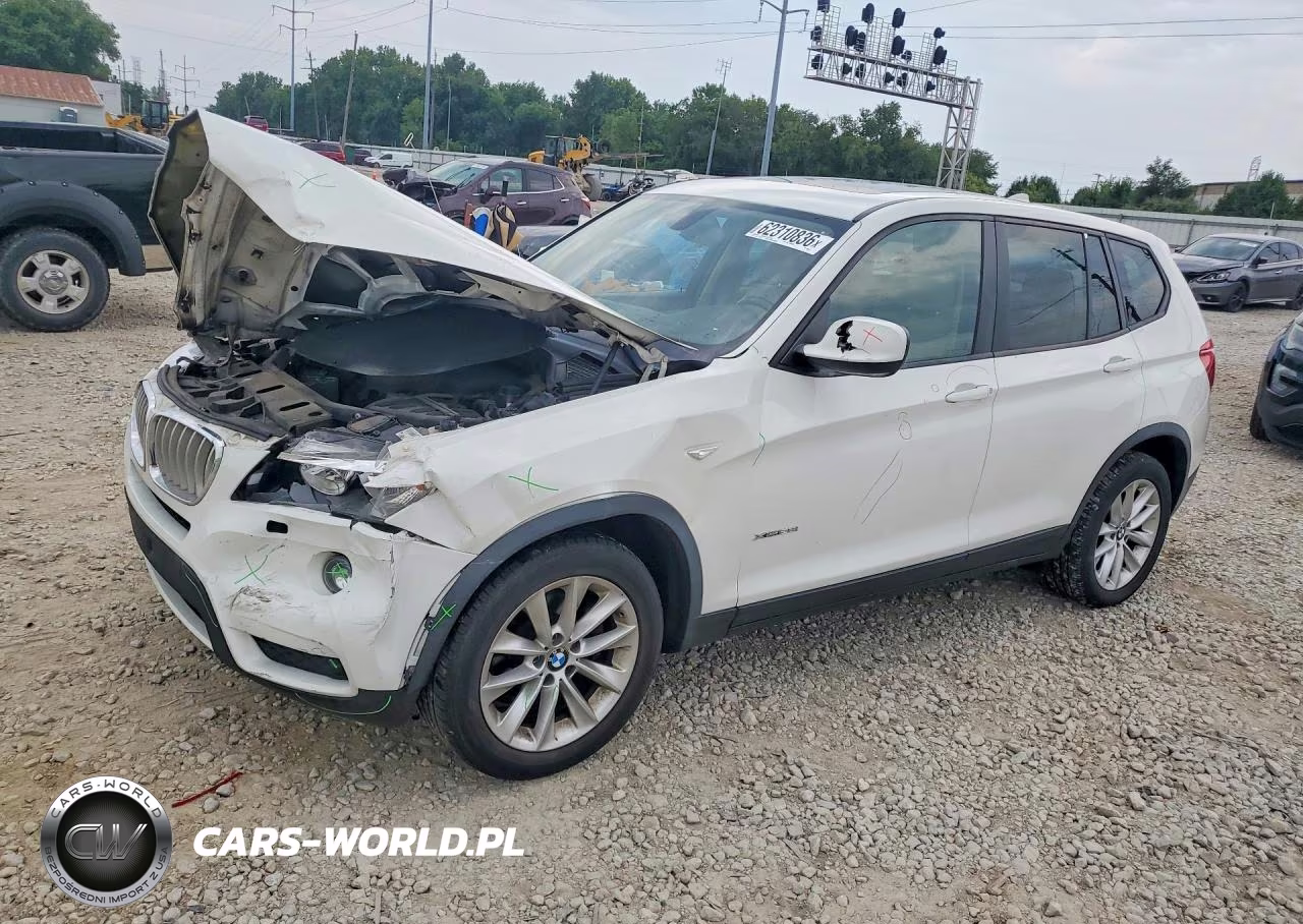 2014 BMW X3 xDrive28I VIN:5UXWX9C56E0D32115 - 1