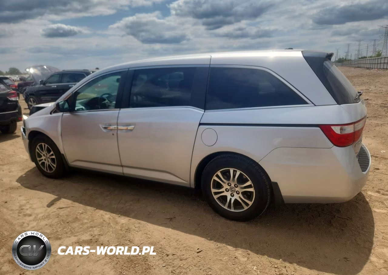 2013 Honda Odyssey Exl VIN:5FNRL5H6XDB022048 - 2
