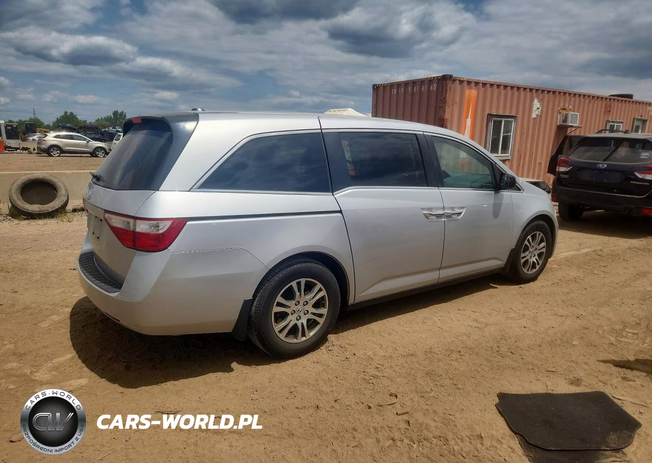 2013 Honda Odyssey Exl VIN:5FNRL5H6XDB022048 - 3