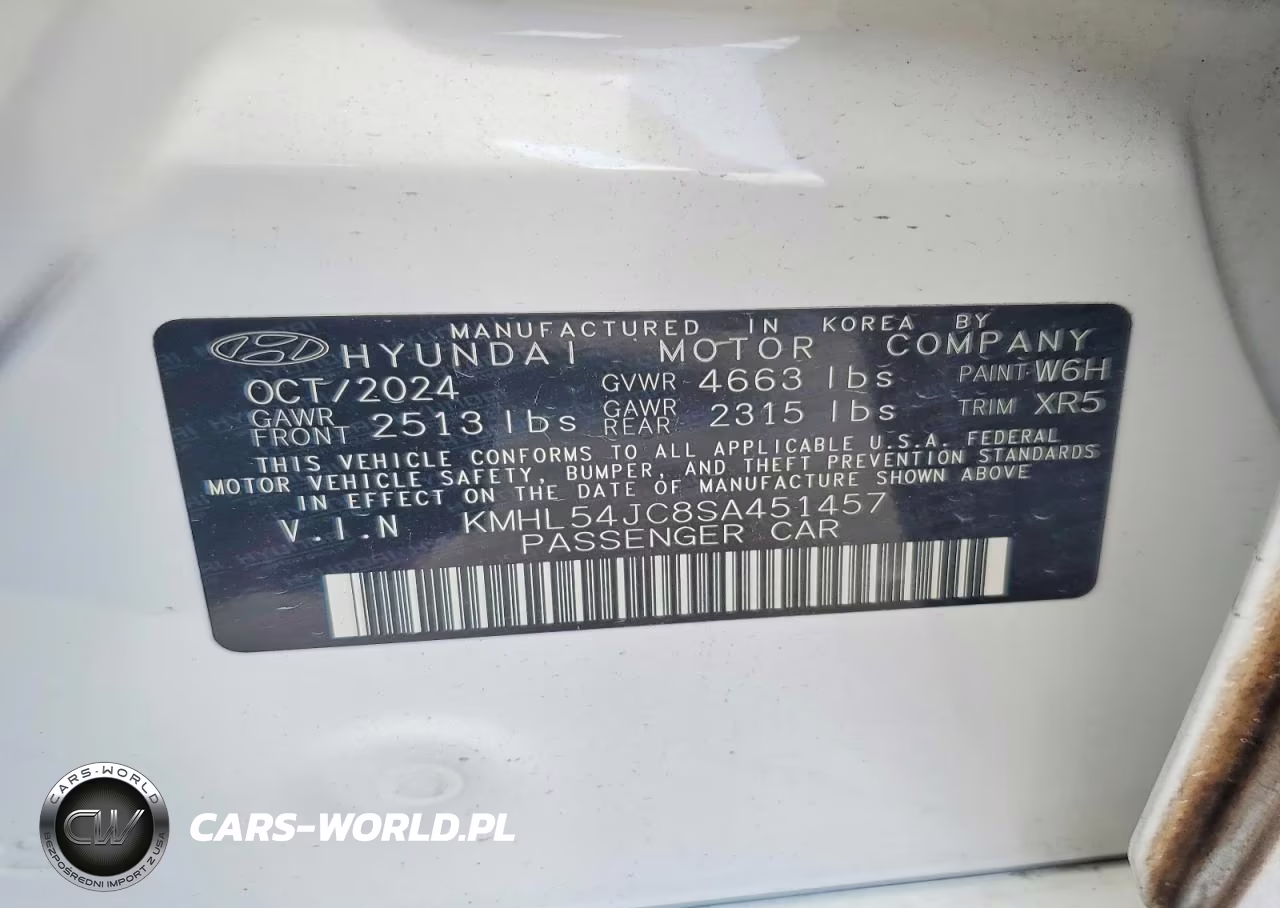 2025 Hyundai Sonata N Line VIN:KMHL54JC8SA451457 - 13