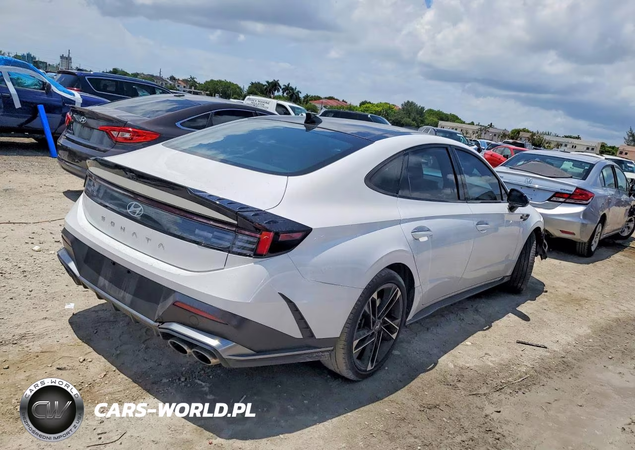 2025 Hyundai Sonata N Line VIN:KMHL54JC8SA451457 - 3