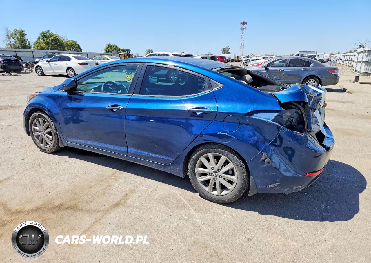 2015 Hyundai Elantra Se VIN:KMHDH4AEXFU304168 - 2