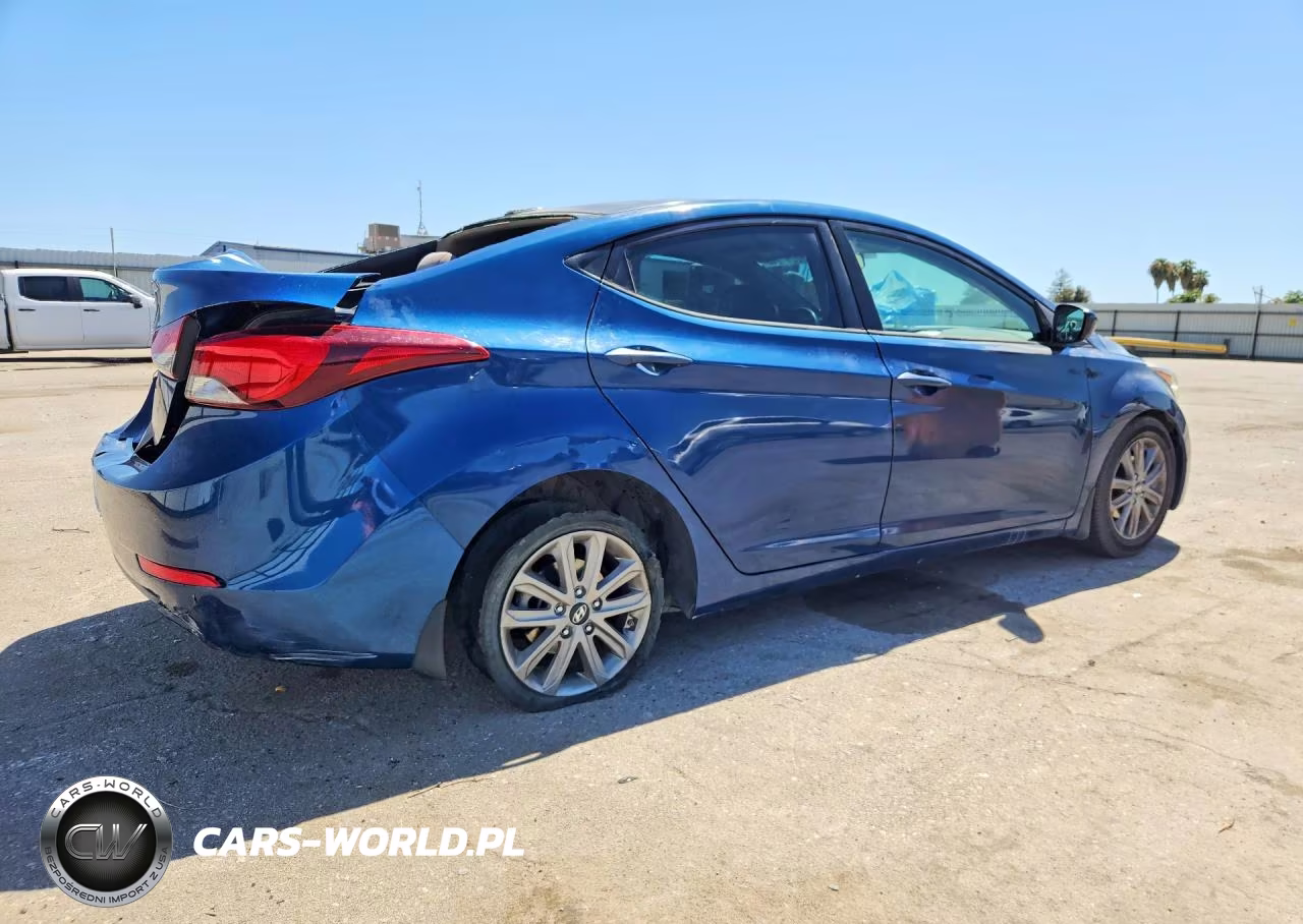 2015 Hyundai Elantra Se VIN:KMHDH4AEXFU304168 - 3