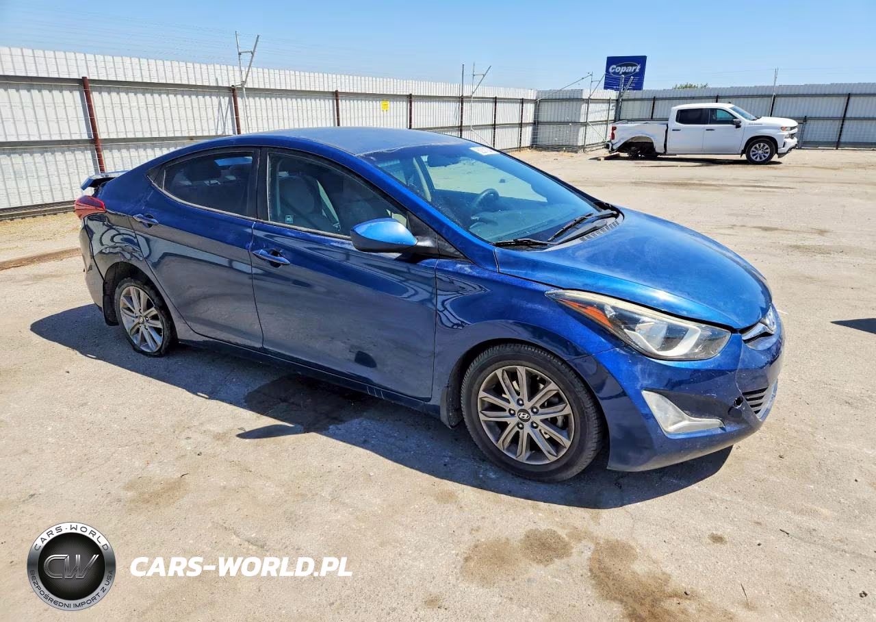 2015 Hyundai Elantra Se VIN:KMHDH4AEXFU304168 - 4