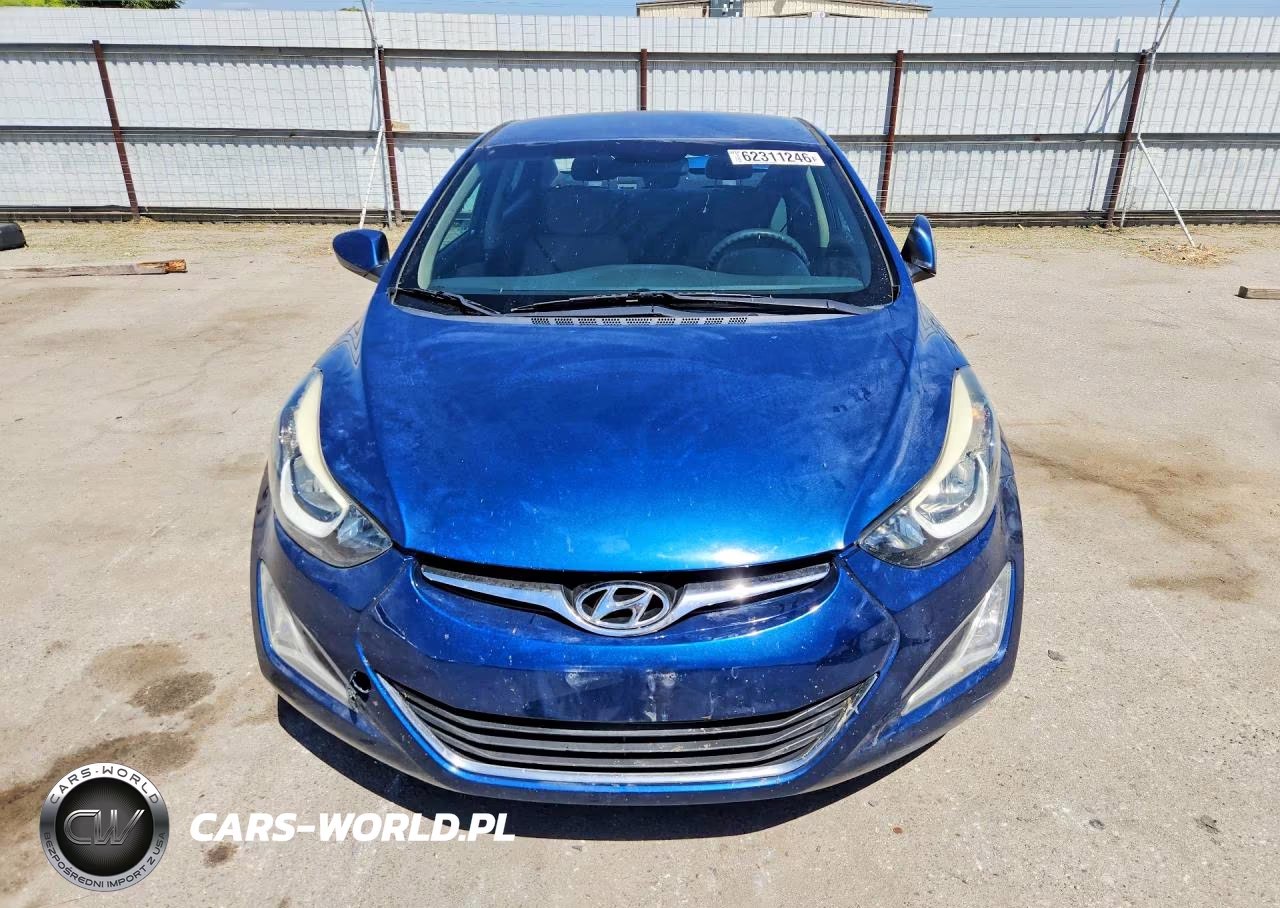 2015 Hyundai Elantra Se VIN:KMHDH4AEXFU304168 - 5