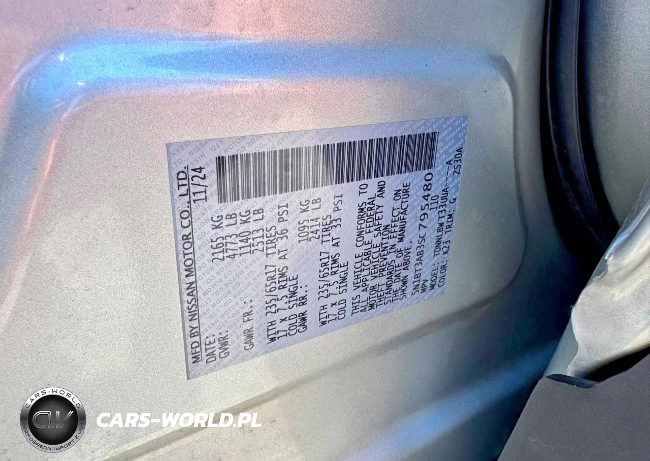 2025 Nissan Rogue S VIN:5N1BT3AB3SC795480 - 10