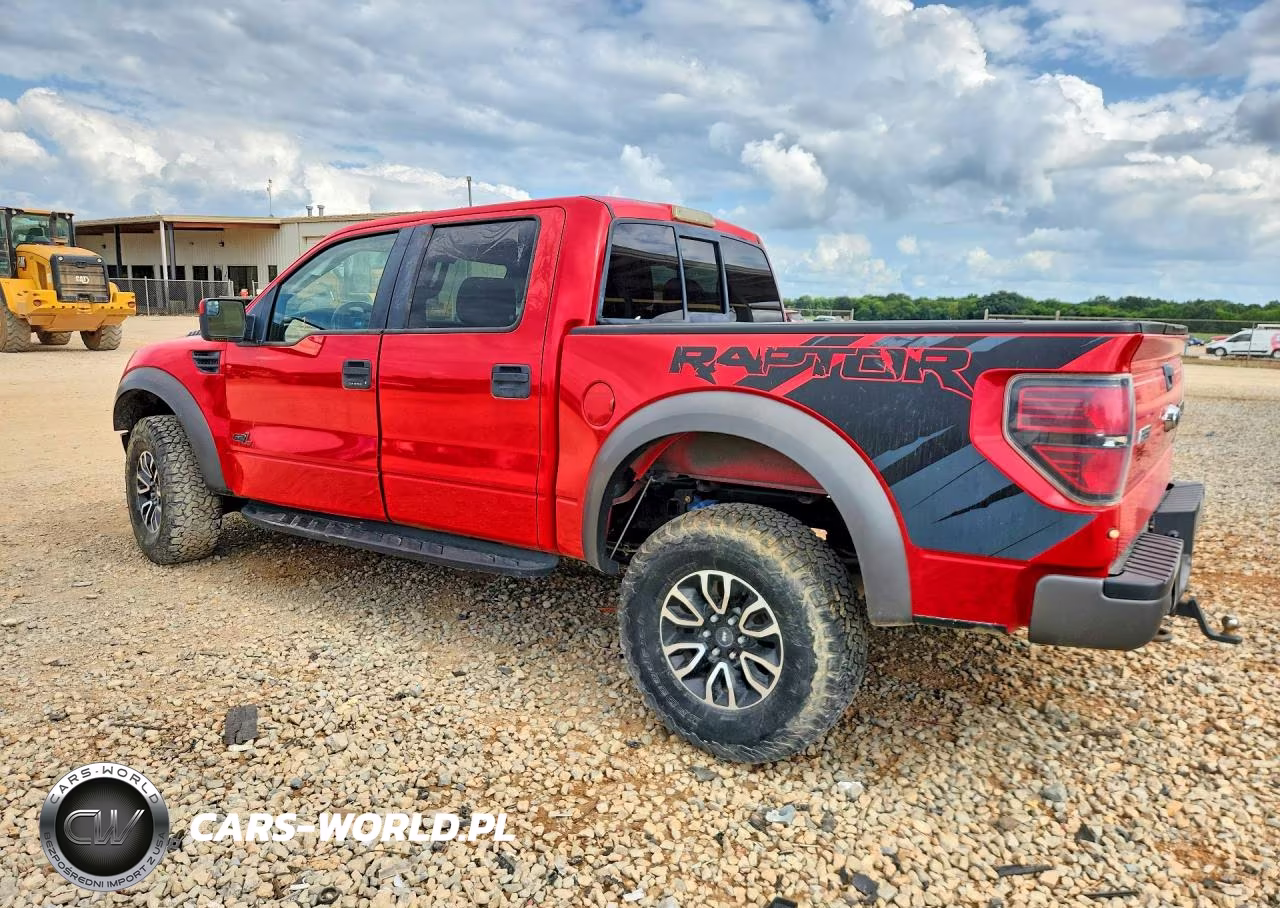 2012 Ford F150 Svt Raptor VIN:1FTFW1R64CFC88080 - 2