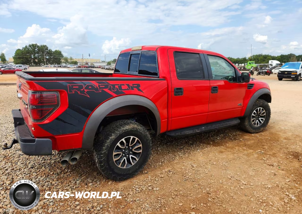 2012 Ford F150 Svt Raptor VIN:1FTFW1R64CFC88080 - 3