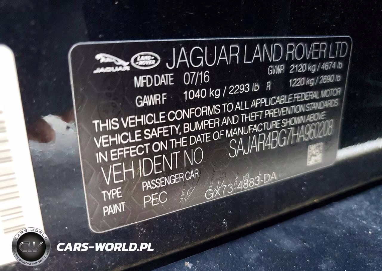 2017 Jaguar Xe VIN:SAJAR4BG7HA960208 - 12