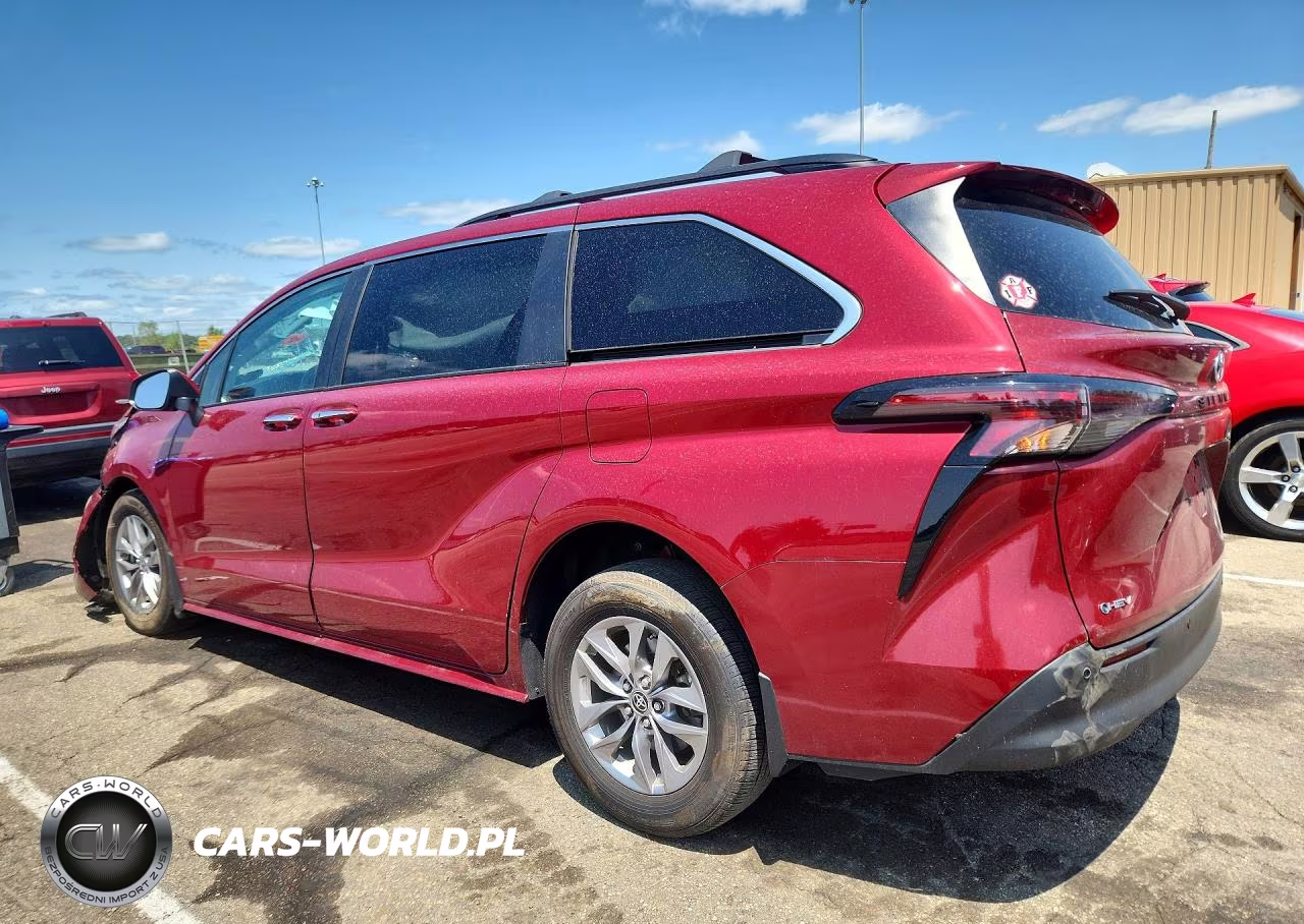 2025 Toyota Sienna Xle 7-Passenger VIN:5TDJRKECXSS252864 - 2