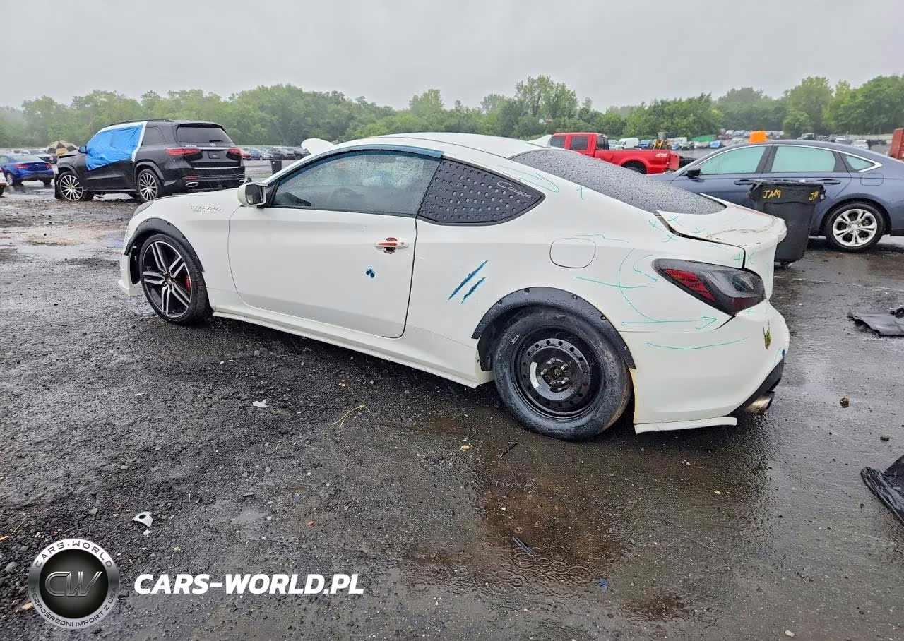 2010 Hyundai Genesis Coupe 2.0T R-Spec VIN:KMHHT6KD6AU027707 - 2