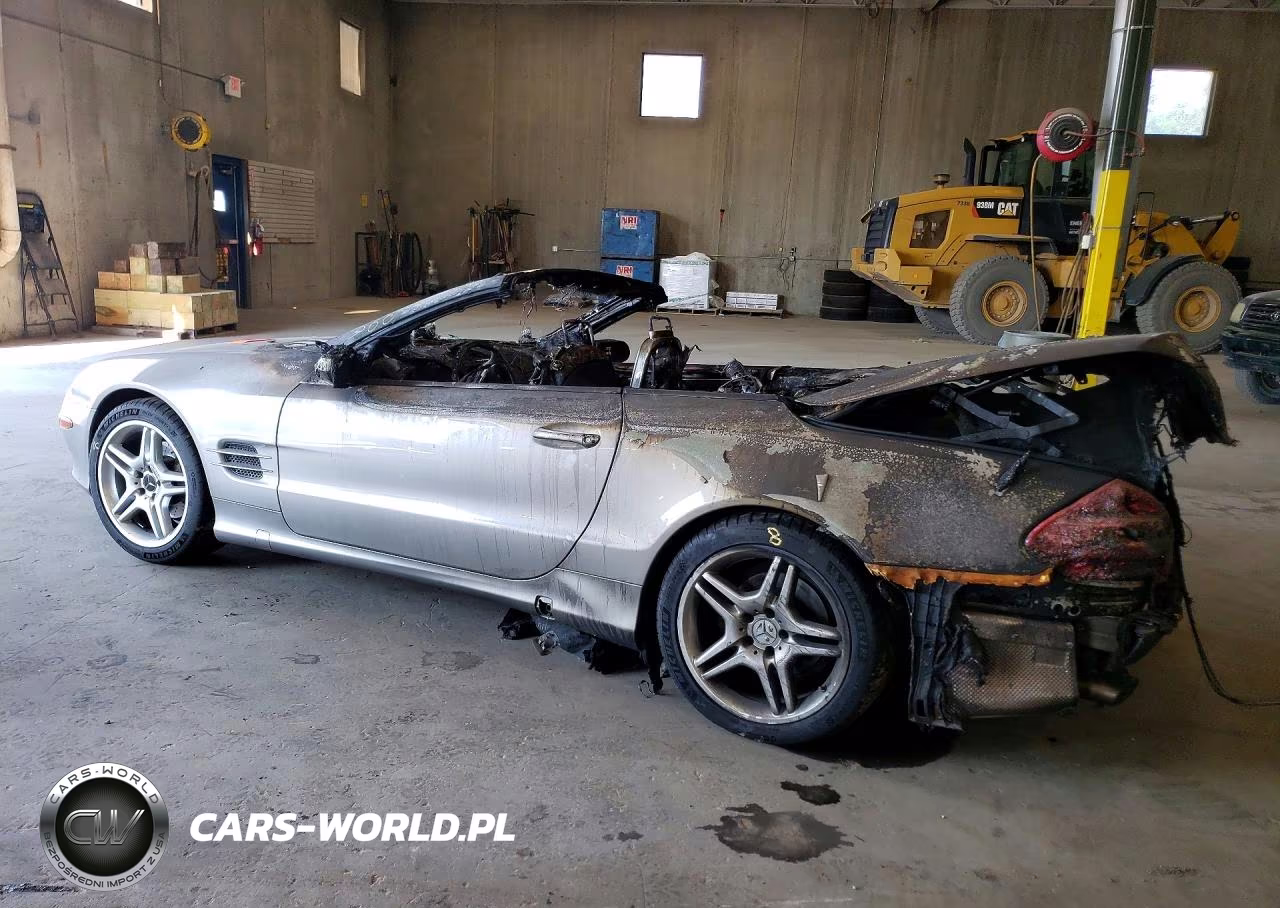 2005 Mercedes-Benz Sl 500 VIN:WDBSK75F15F092960 - 2