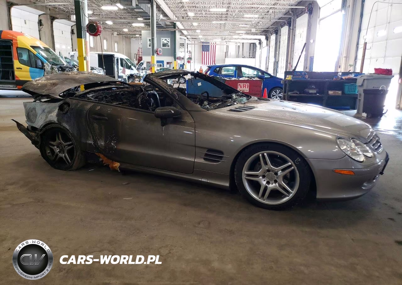 2005 Mercedes-Benz Sl 500 VIN:WDBSK75F15F092960 - 4