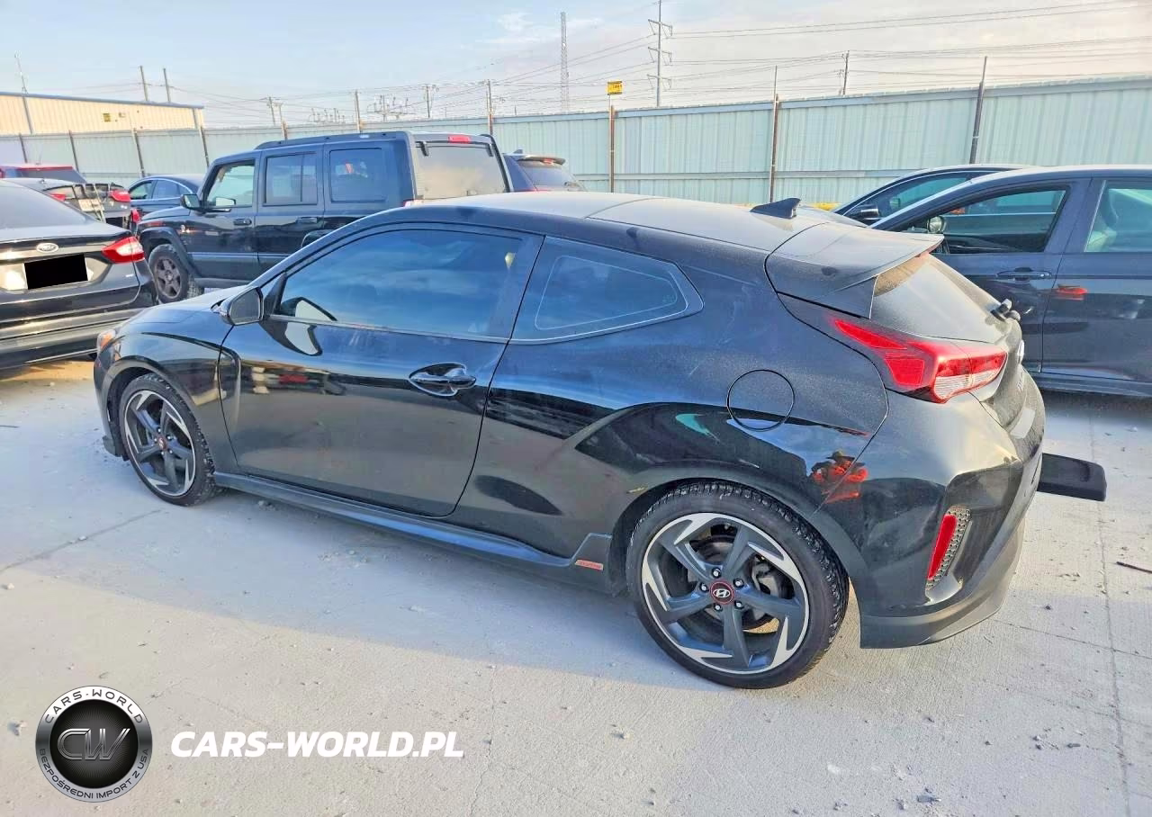2019 Hyundai Veloster Turbo 1.6T VIN:KMHTH6AB5KU002178 - 2